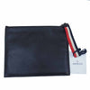 MONCLER モンクレール POUCH LARGE キルティング 切替 レザー クラッチ バッグ ブラック系【中古】