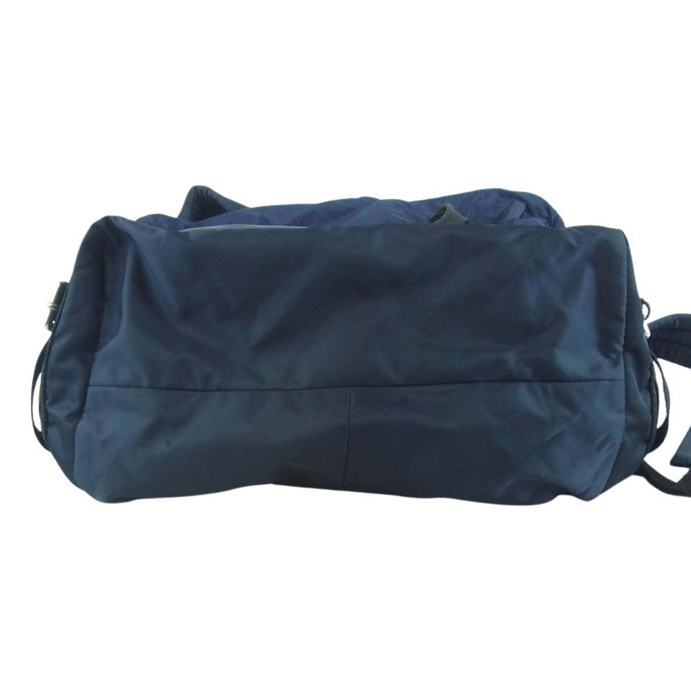 MONCLER モンクレール LIZ BORSA 2WAY リュック ハンド バッグ イタリア製 ネイビー系【中古】