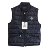 MONCLER モンクレール Gui Extra Lightweight Down Vest ライト ダウン ベスト ネイビー系 1【中古】