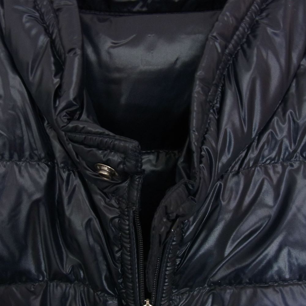 MONCLER モンクレール Gui Extra Lightweight Down Vest ライト ダウン ベスト ネイビー系 1【中古】