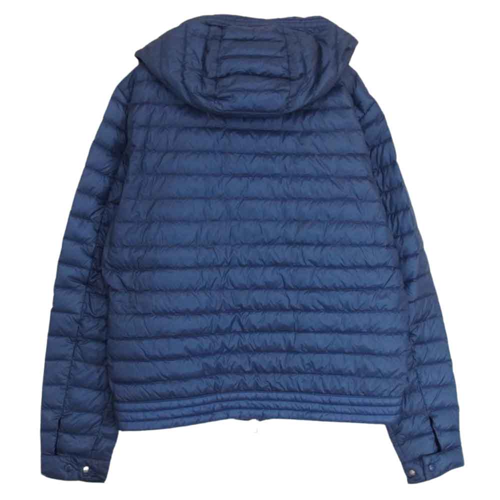 MONCLER モンクレール CELESTIN アームロゴワッペン付 ライト ダウン ジャケット  ブルー系 1【中古】