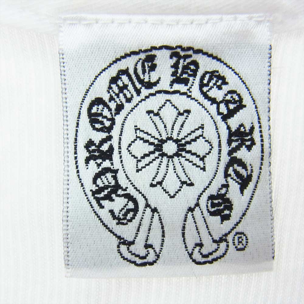CHROME HEARTS クロムハーツ（原本無） ロゴ プリント タンクトップ ホワイト系 S【中古】