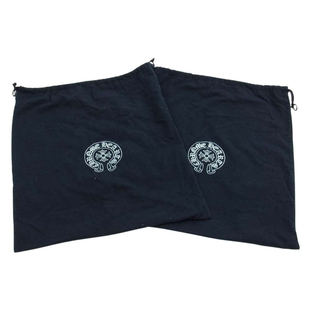 CHROME HEARTS クロムハーツ（原本無） COWBOY WESTERN カウイボーイ ウエスタン スター コンチョ ブーツ ブラック系【中古】