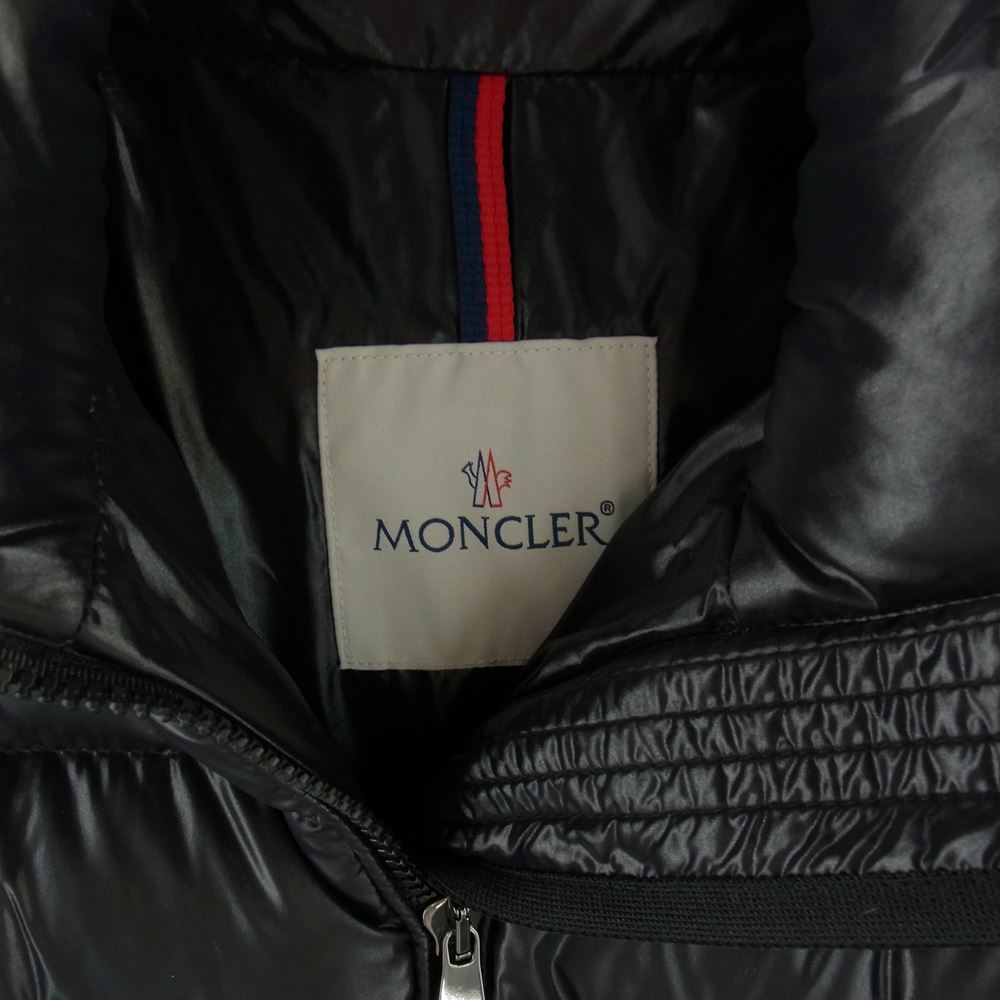 MONCLER モンクレール BOUCHET ショート ダウン ジャケット ブラック系 00【中古】