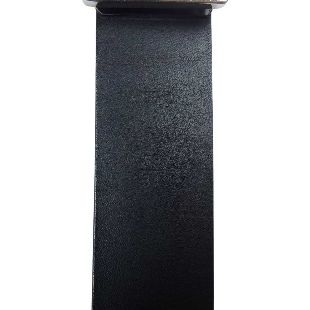 LOUIS VUITTON ルイ・ヴィトン M9840 サンチュール アナグラム ベルト ブラック系 85/34【中古】