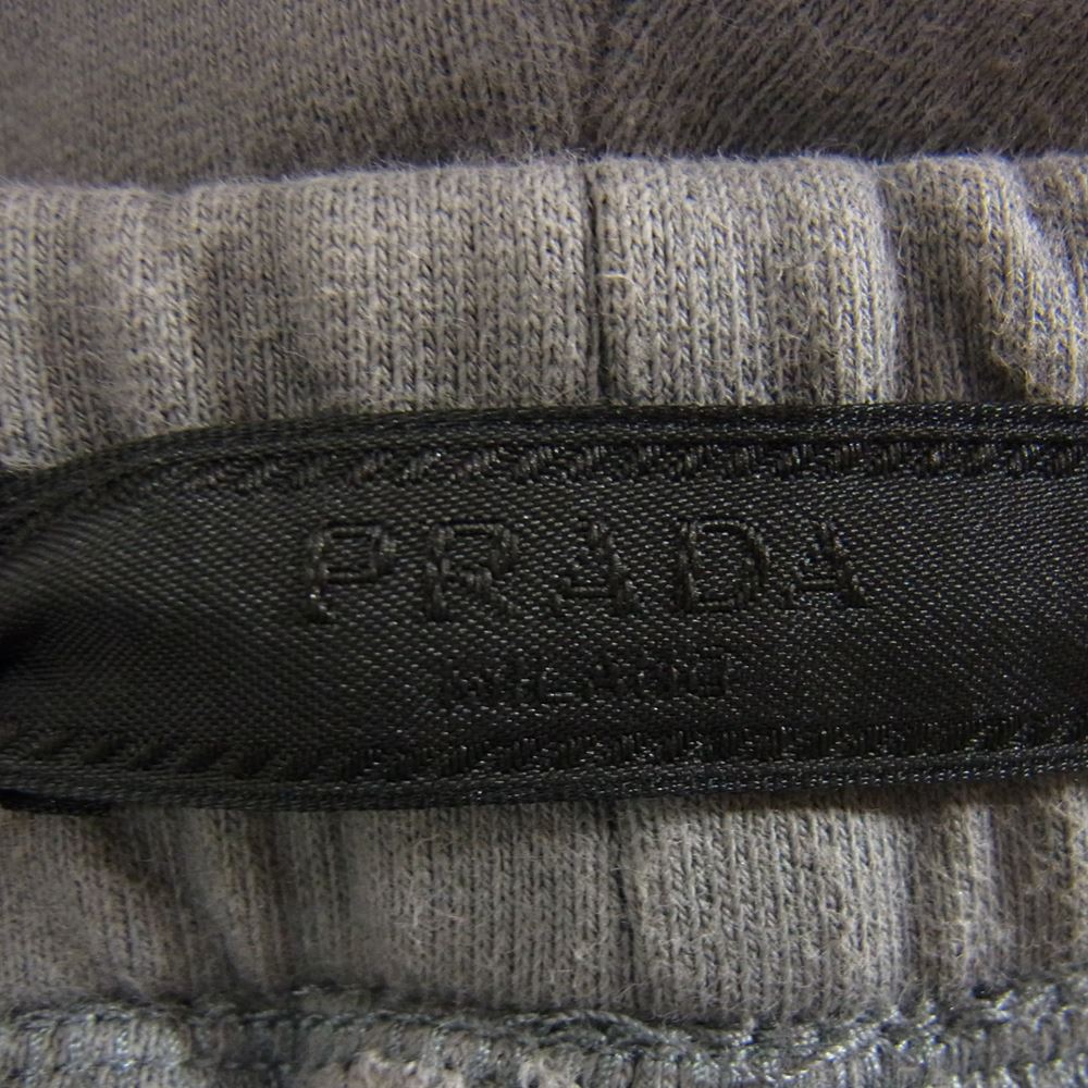 PRADA プラダ スウェット ジョガー パンツ グレー系 S【中古】