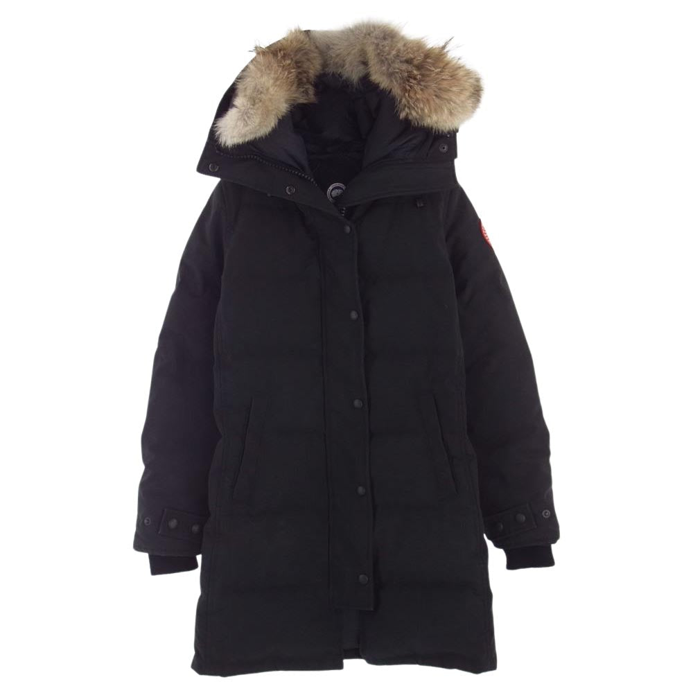 CANADA GOOSE カナダグース 2302JL 国内正規品 サザビーリーグ MACKENZIE PARKA マッケンジー パーカー ダウン コート ジャケット ブラック系 S【中古】