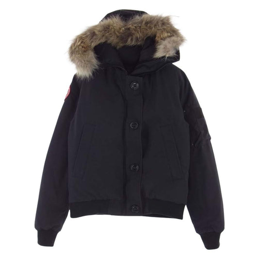 CANADA GOOSE カナダグース 7967JL 国内正規品 サザビーリーグ LABRADOR BOMBER ラブラドール ボンバー ダウン ジャケット ネイビー系 S【中古】