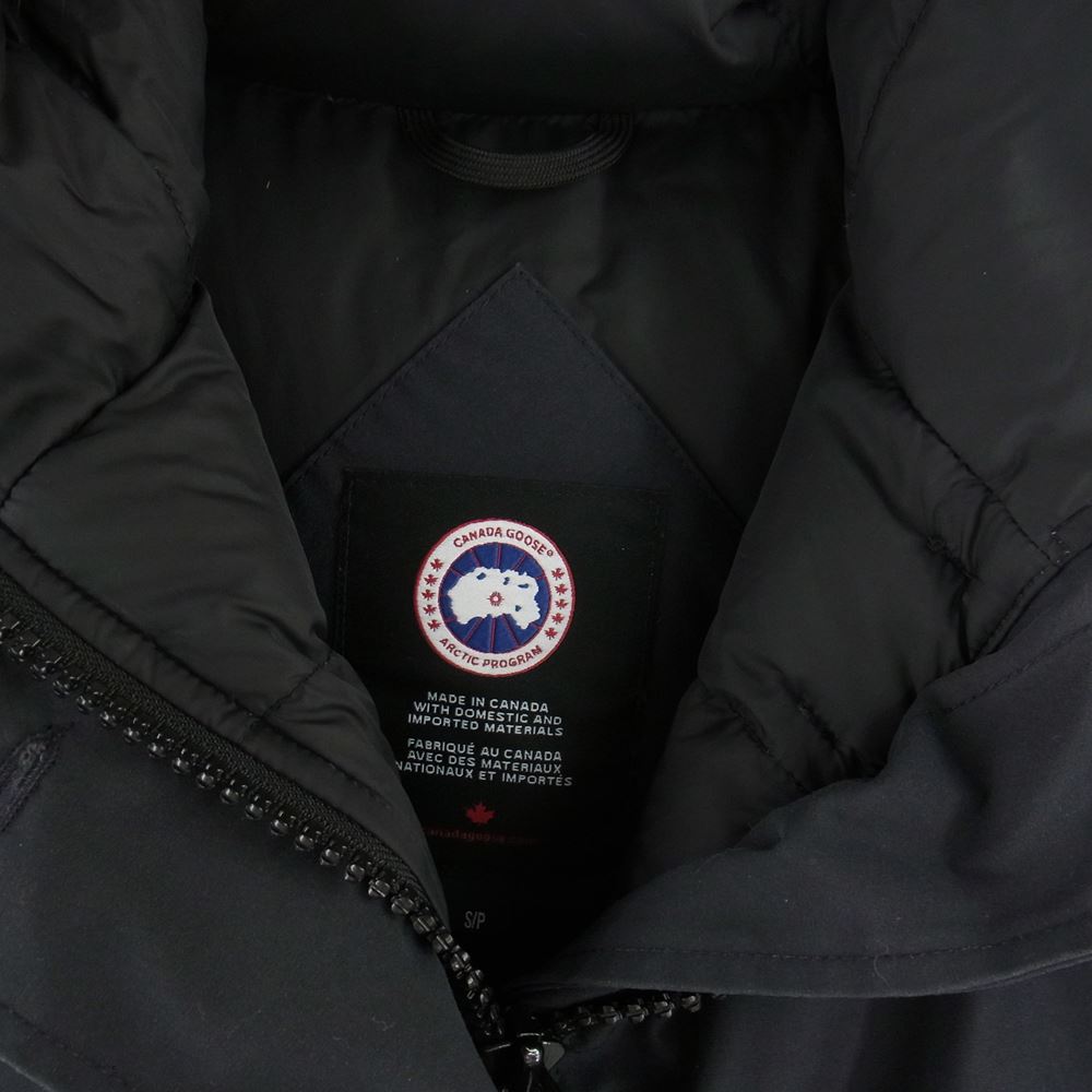 CANADA GOOSE カナダグース 7967JL 国内正規品 サザビーリーグ LABRADOR BOMBER ラブラドール ボンバー ダウン ジャケット ネイビー系 S【中古】