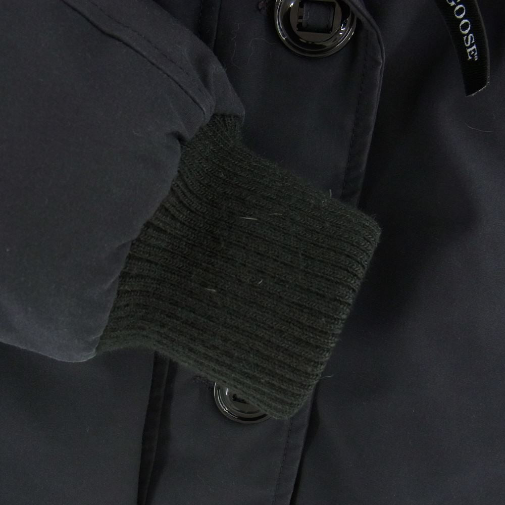 CANADA GOOSE カナダグース 7967JL 国内正規品 サザビーリーグ LABRADOR BOMBER ラブラドール ボンバー ダウン ジャケット ネイビー系 S【中古】