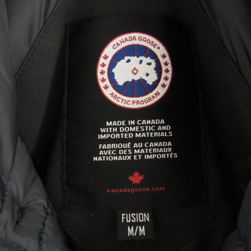 CANADA GOOSE カナダグース 3426MA 国内正規品 サザビーリーグ CHATEAU PARKA シャトー パーカー ダウン ジャケット ブラック系 M【中古】