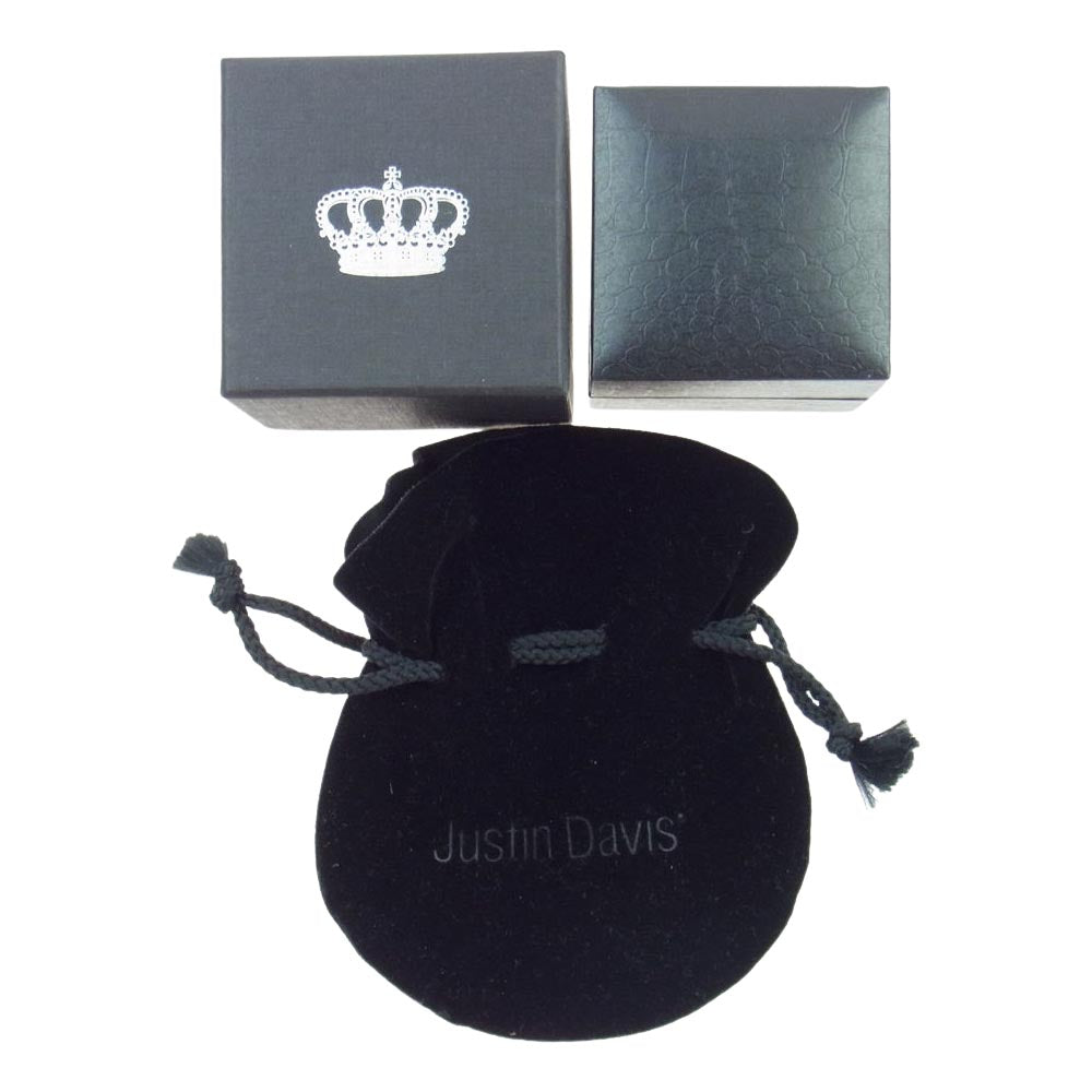Justin Davis ジャスティンデイビス SRJ573 ギャランティ付属 REGARDLY リガードリー ハート クラウン リング シルバー系【中古】