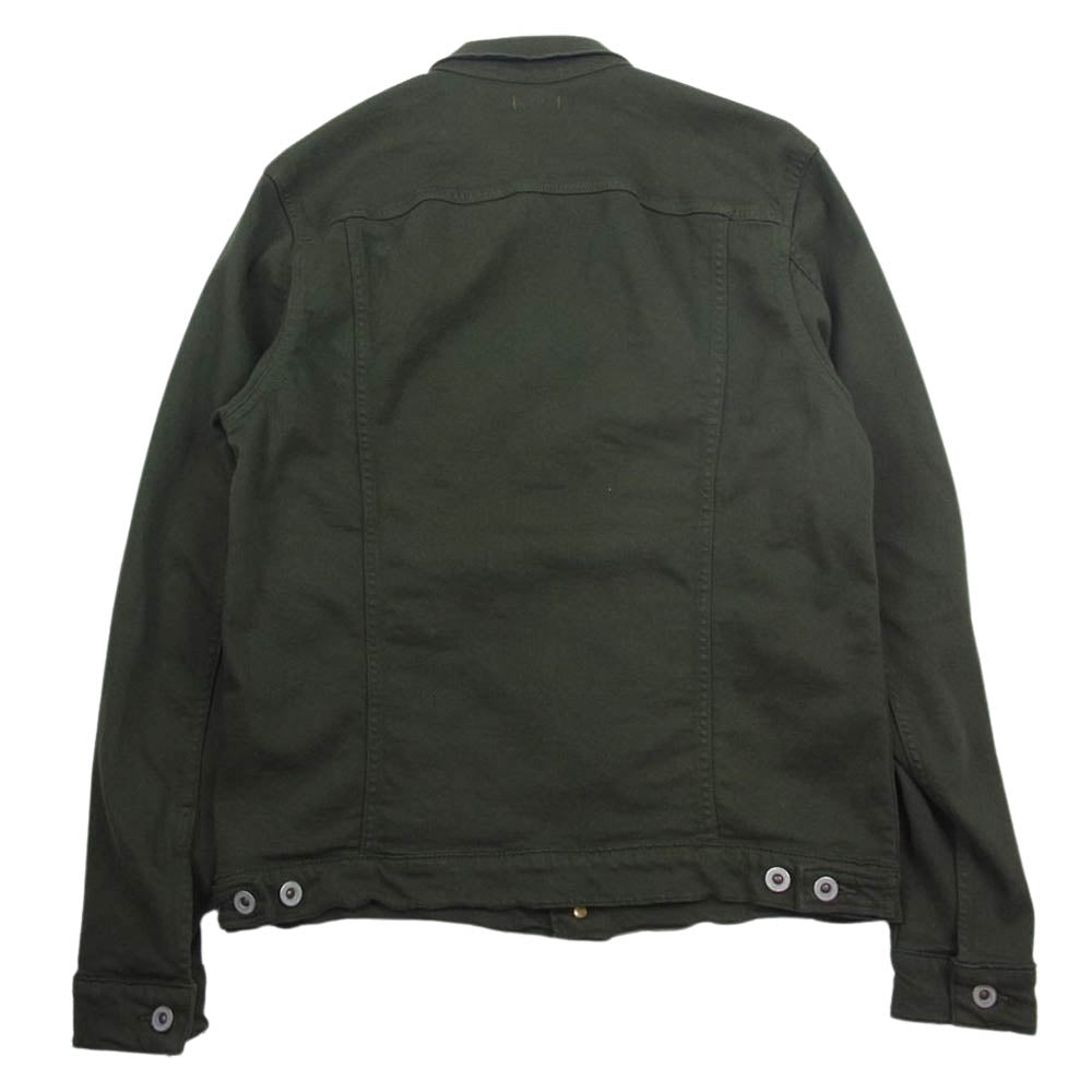 ディーパーズウェア 3rdタイプ ストレッチ トラッカー ジャケット カーキ系 4【中古】