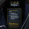 Barbour バブアー 1725NY92 GOLD STANDARD ゴールド スタンダード SUPA-ASHBY WAXED COTTON JACKET オイルド ワックス ライナー付き ジャケット ダークネイビー系 M【中古】