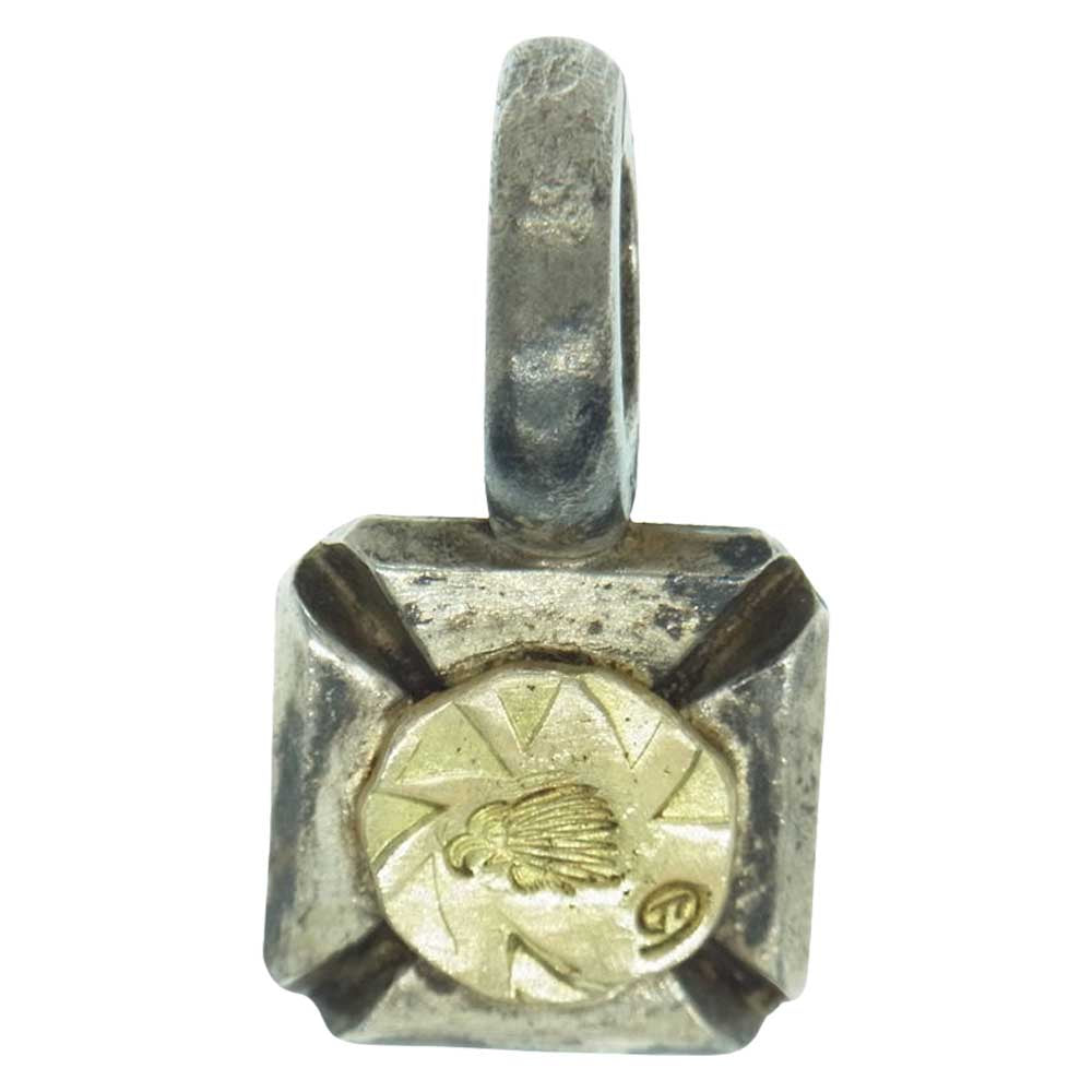 STOPLIGHT ストップライト Iron Cross Metal Top and K18 金メタル付 アイアンクロス トップ  シルバー系 ゴールド系【中古】