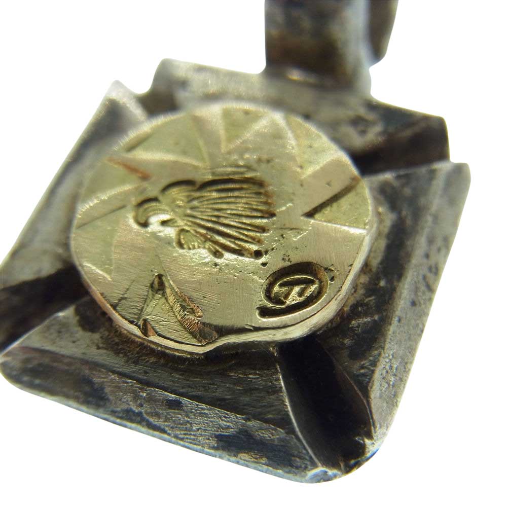 STOPLIGHT ストップライト Iron Cross Metal Top and K18 金メタル付 アイアンクロス トップ  シルバー系 ゴールド系【中古】