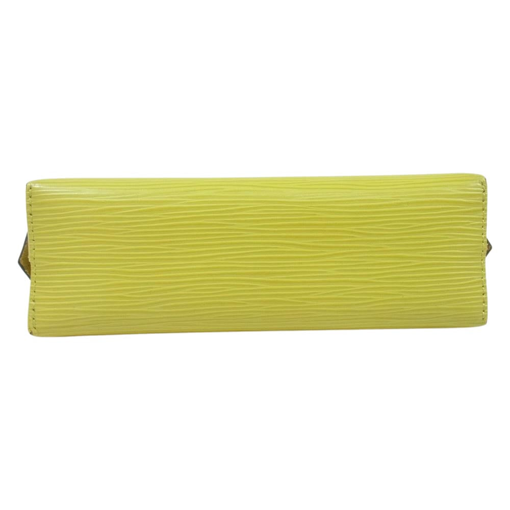 LOUIS VUITTON ルイ・ヴィトン M41079 エピ ポシェット コスメティック ポーチ イエロー系【中古】