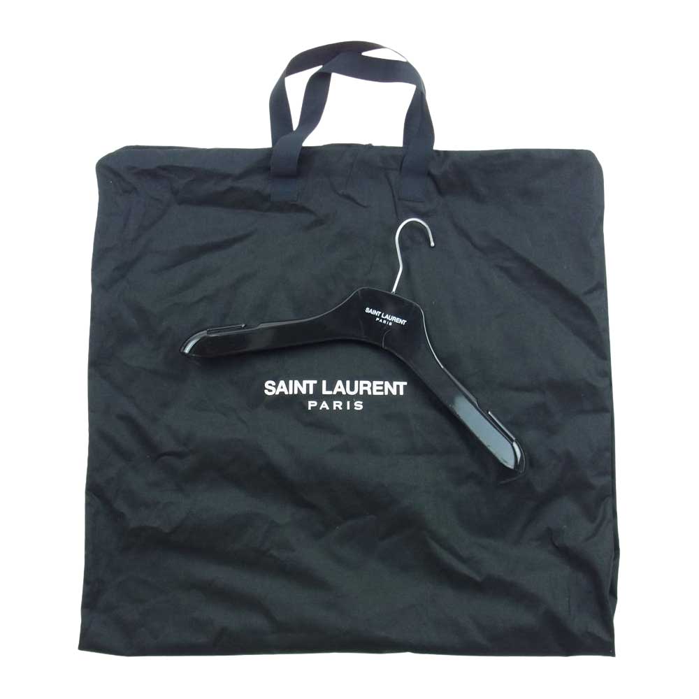 SAINT LAURENT サンローラン 376283 Y239W 国内正規品 エディ期 テディ ウール ジャケット ブラック系【中古】