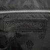 CHROME HEARTS クロムハーツ（原本無） セメタリークロス パッチ レザー ジム バッグ ブラック系【中古】