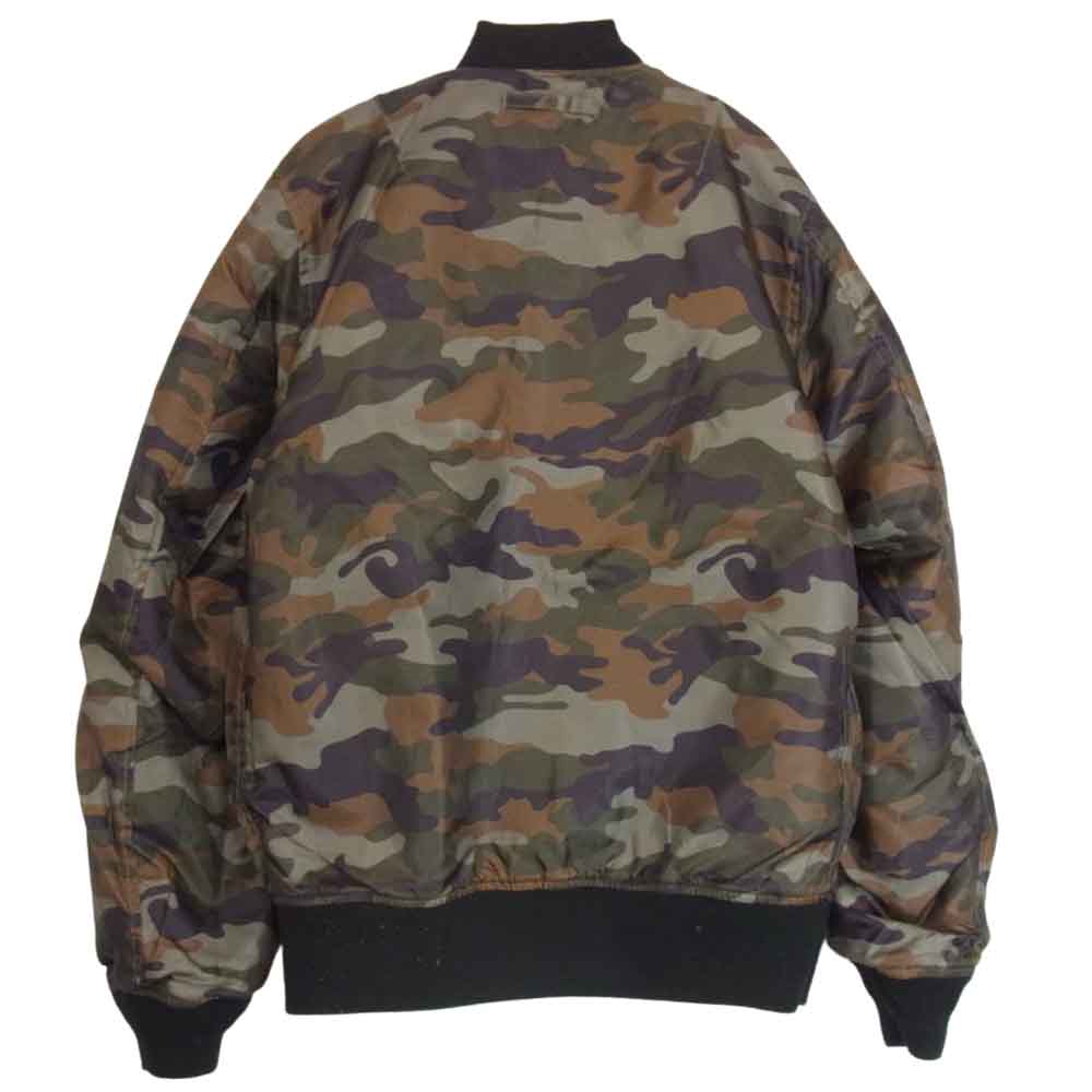 ALPHA アルファ TA0117-201 LIGHT WEIGHT MA-1 JACKET ライトウェィト フライト ジャケット ブラック系 S【中古】
