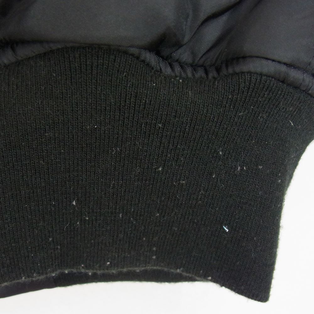 ALPHA アルファ TA0111-301 MA-1 TIGHT UNICORL PATCH ユニカラーパッチ タイトフィット フライト ジャケット ブラック系 M【中古】