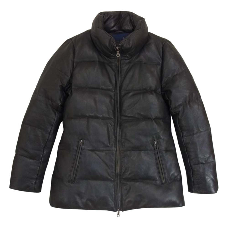 AVIREX アヴィレックス 6251030 SOFT LAMB DOWN JACKETS ソフト ラム ダウン ジャケット ブラック系 M【中古】