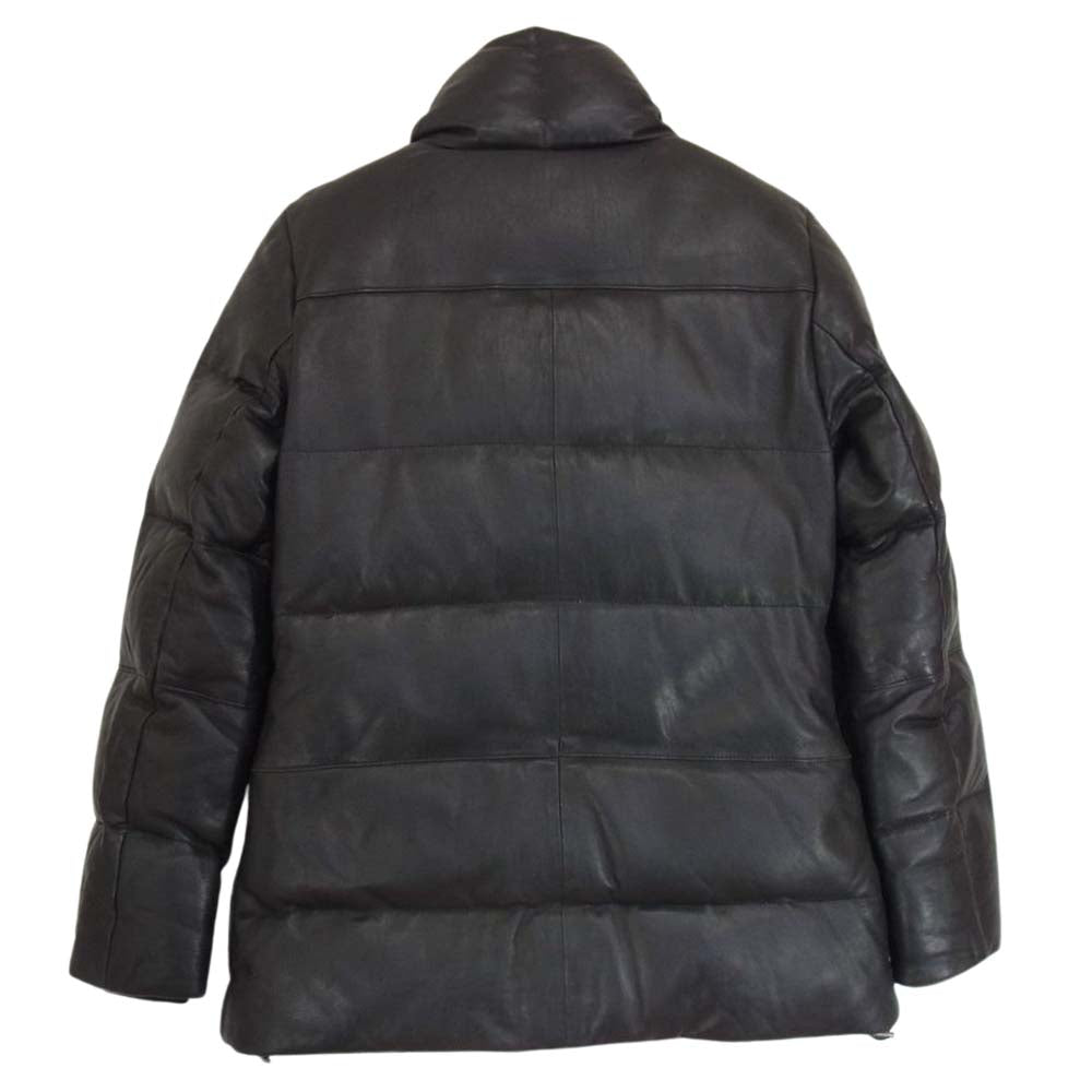 AVIREX アヴィレックス 6251030 SOFT LAMB DOWN JACKETS ソフト ラム ダウン ジャケット ブラック系 M【中古】