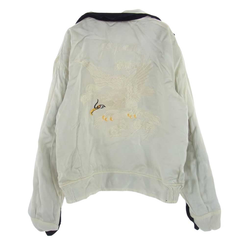 TAILOR TOYO テイラー東洋 TT14973 【訳難有】SOUVENIR JACKET 港商 SPECIAL EDITION GOLD TIGER × WHITE EAGLE スーベニア ジャケット スペシャルエディション ゴールドタイガー ホワイトイーグル ネイビー系【中古】