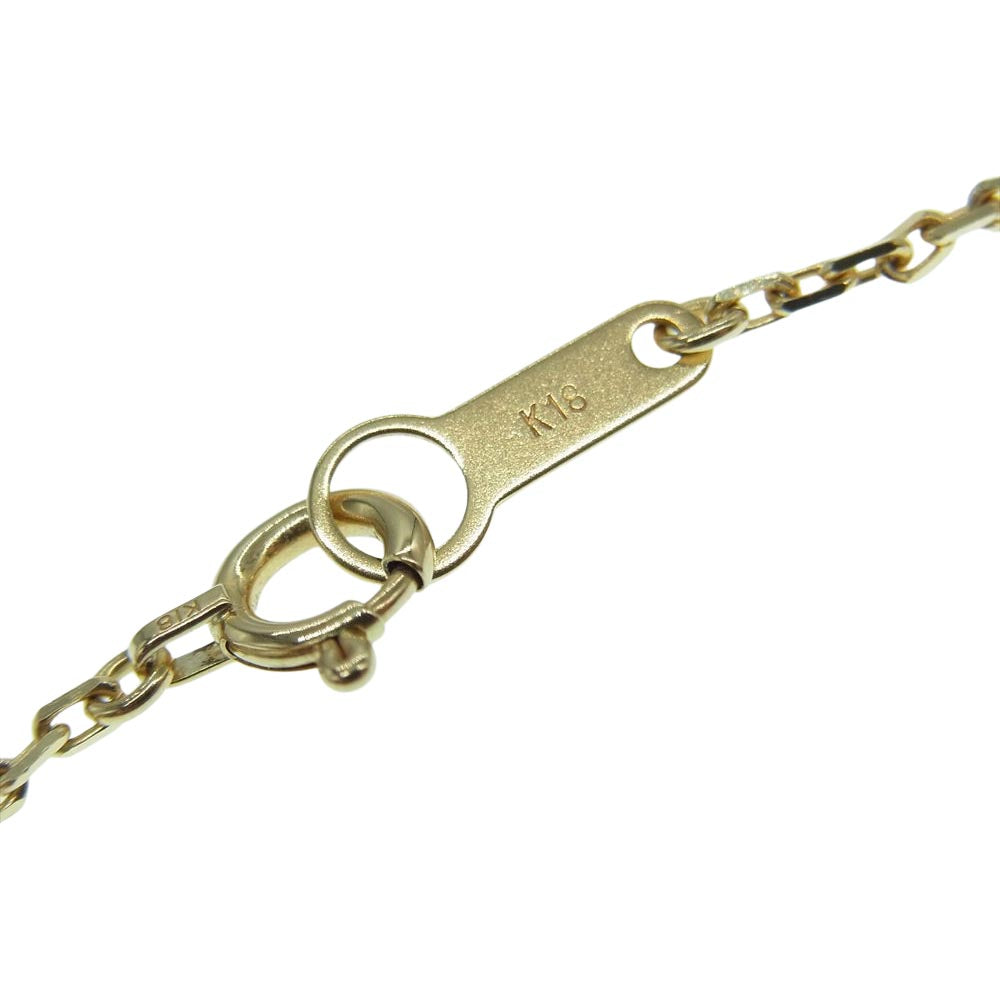 シンパシーオブソウル K18 Small Charm Necklace  ホースシュー ダイヤモンド ネックレス ゴールド系【中古】