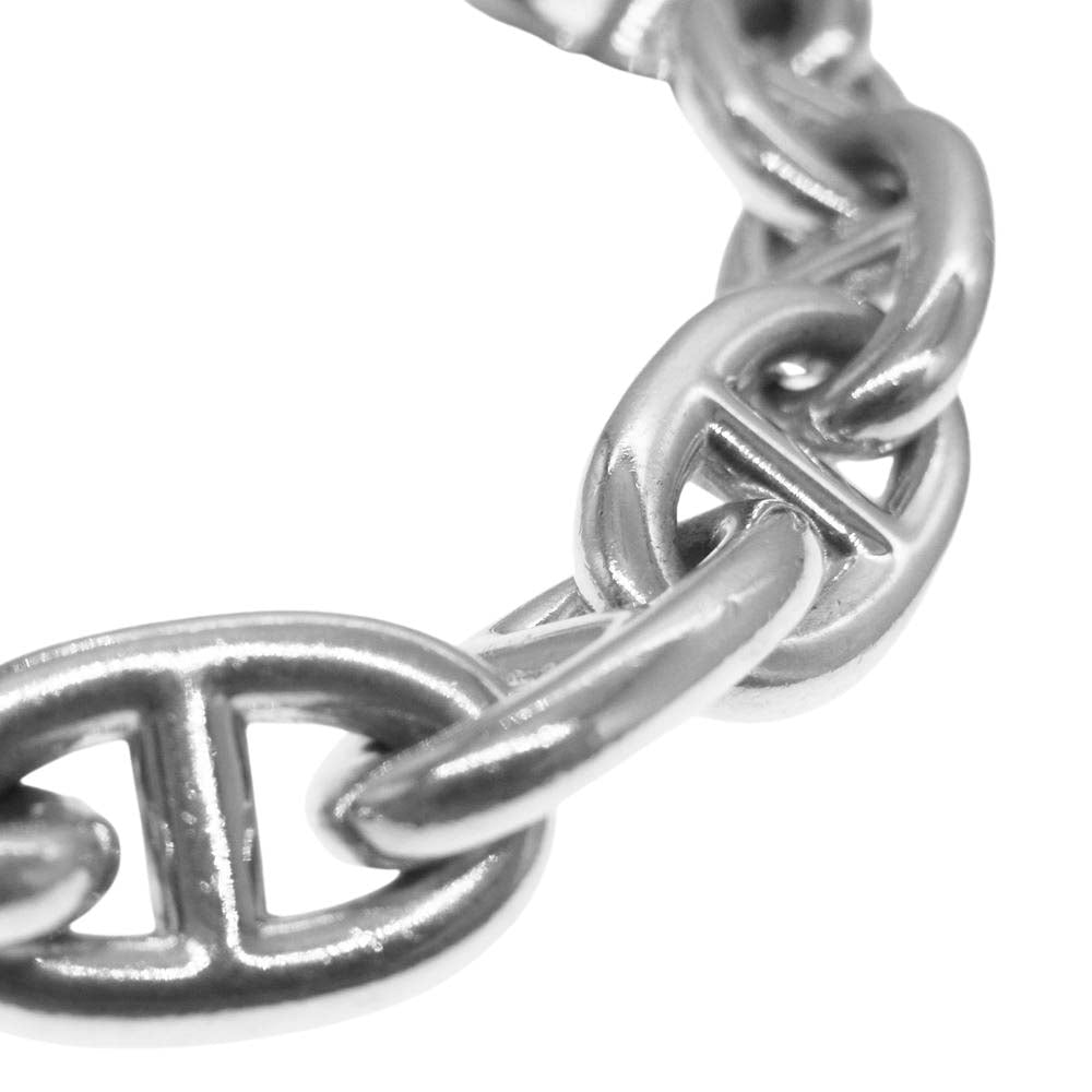 HERMES エルメス シェーヌダンクル MM 18コマ ブレスレット シルバー系【中古】