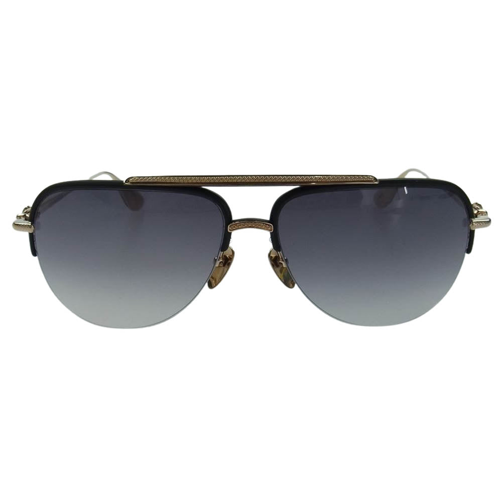 CHROME HEARTS クロムハーツ（原本無） I'DEATIT I ダガーテンプル ティアドロップ サングラス ゴールド系【中古】