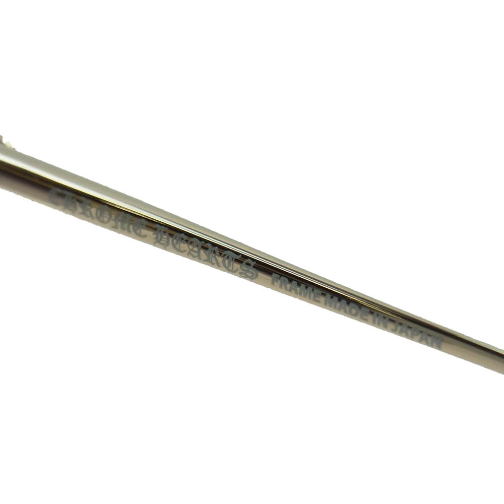 CHROME HEARTS クロムハーツ（原本無） I'DEATIT I ダガーテンプル ティアドロップ サングラス ゴールド系【中古】
