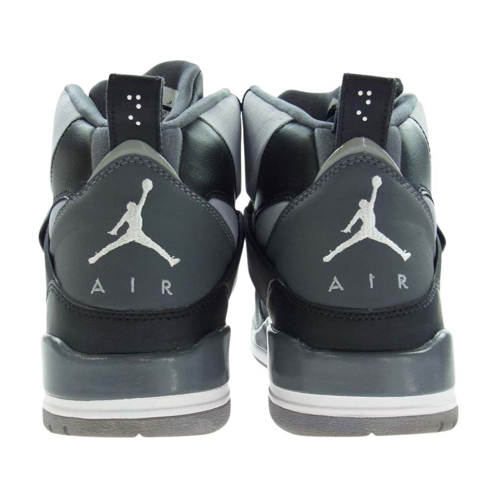 NIKE AIR JORDAN ナイキ ジョーダン 384519-109  JORDAN FLIGHT 45 HIGH ジョーダン フライトハイ ハイカット スニーカー ブラック系 グレー系 26.0cm【中古】