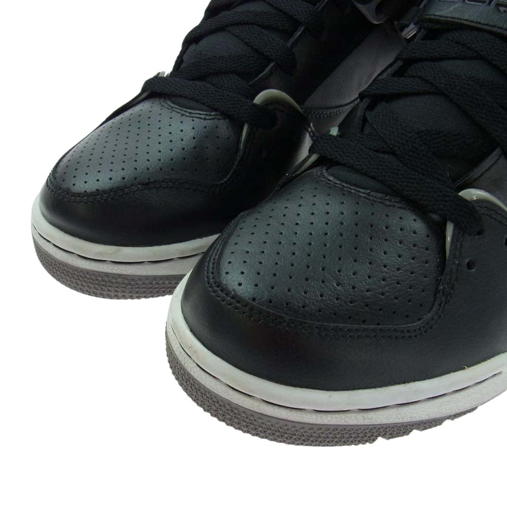 NIKE AIR JORDAN ナイキ ジョーダン 384519-109  JORDAN FLIGHT 45 HIGH ジョーダン フライトハイ ハイカット スニーカー ブラック系 グレー系 26.0cm【中古】
