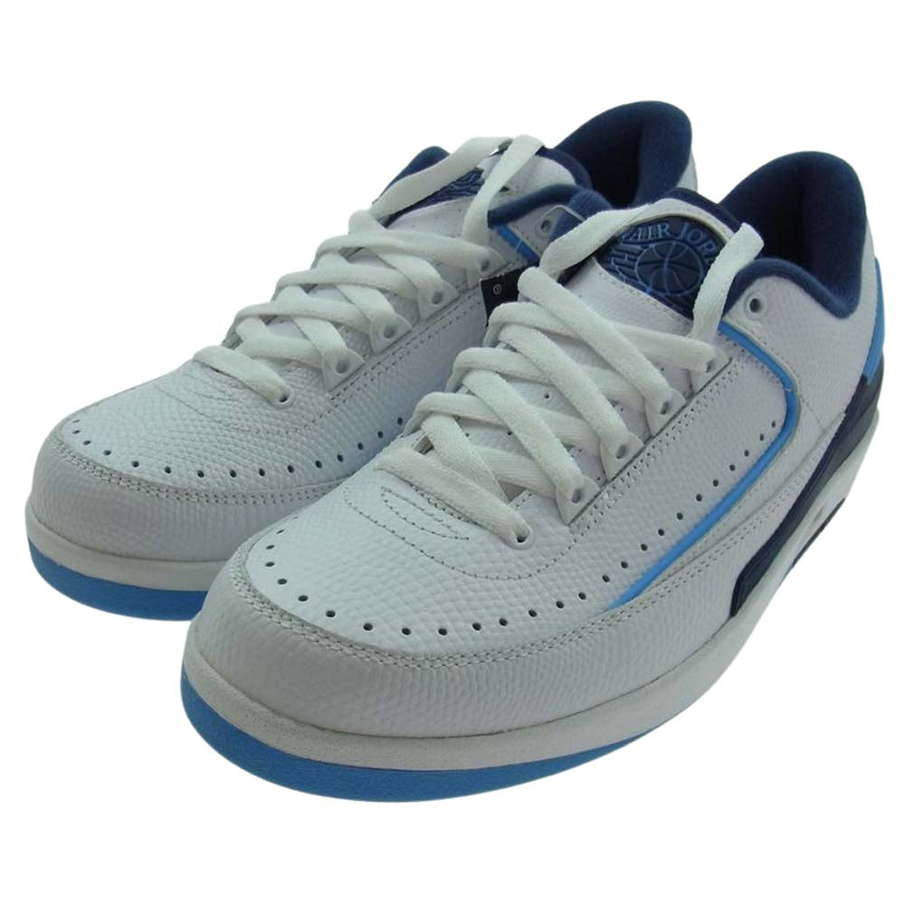 NIKE AIR JORDAN ナイキ ジョーダン 832819-107 AIR JORDAN 2 RETRO LOW エア ジョーダン レトロ ロウ   ホワイト系 25.5cm【極上美品】【中古】