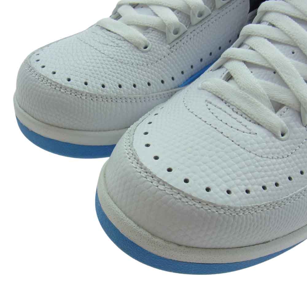 NIKE AIR JORDAN ナイキ ジョーダン 832819-107 AIR JORDAN 2 RETRO LOW エア ジョーダン レトロ ロウ   ホワイト系 25.5cm【極上美品】【中古】