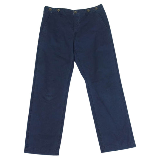 VISVIM ビズビム 15AW 0115205008005 BATTALION PANTS ワーク チノ パンツ ネイビー系 2【中古】