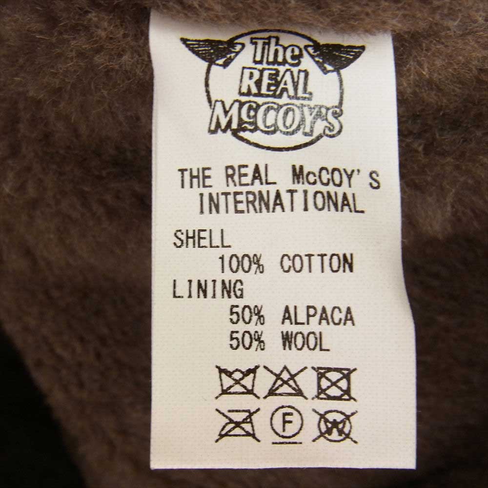 The REAL McCOY'S ザリアルマッコイズ NXsx88197 N-1 DECK JACKET デッキ ジャケット  モスグリーン系 42【中古】