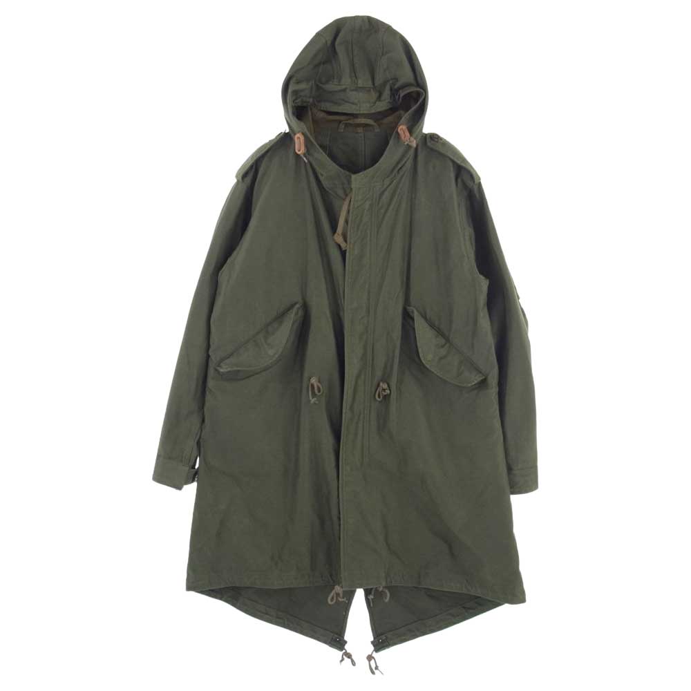 The REAL McCOY'S ザリアルマッコイズ PARKA-LARGE M-1951 フィールド パーカー モッズ コート グリーン系 L【中古】
