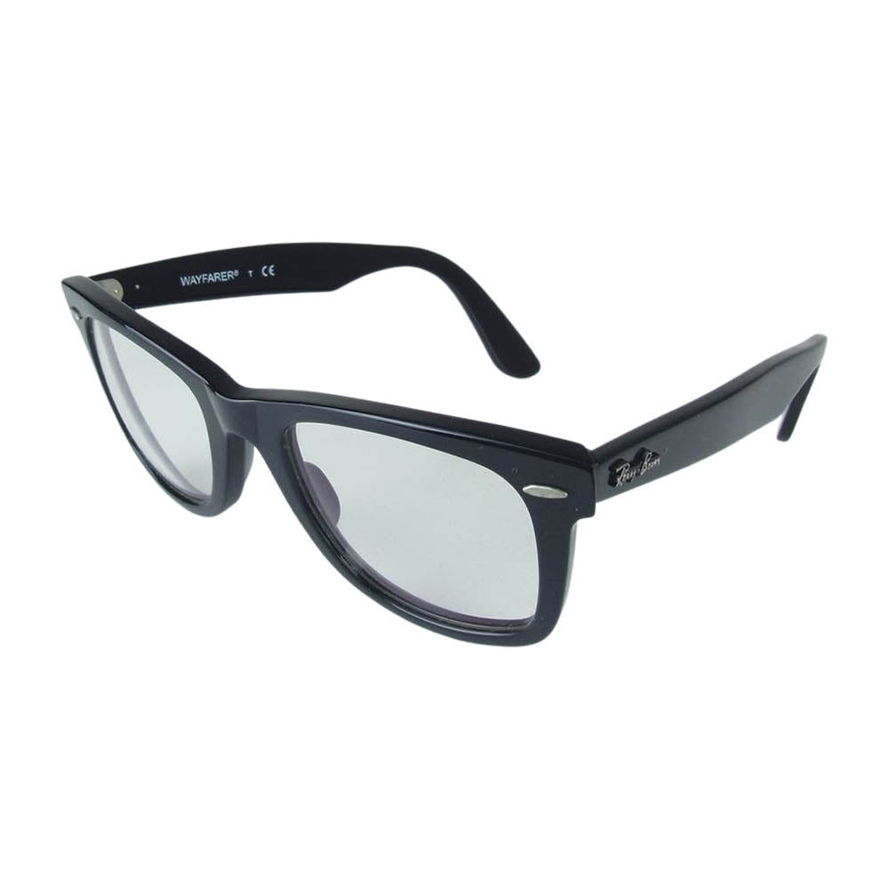 Ray-Ban レイバン RB51212000 50□22 150 WAYFARER ウェイファーラー 眼鏡 メガネ サングラス アイウェア 度入り ブラック系 50□22-150【中古】
