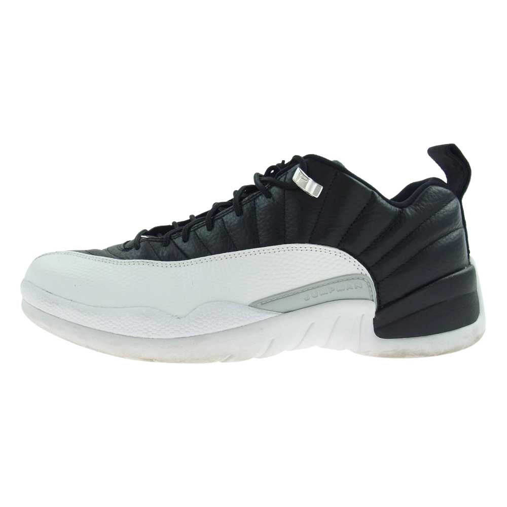 NIKE AIR JORDAN ナイキ ジョーダン AIR JORDAN 12 RETRO LOW PLAYOFF  エアジョーダン 12 レトロ  ローカット スニーカー  ブラック系 ホワイト系 30.5cm【中古】