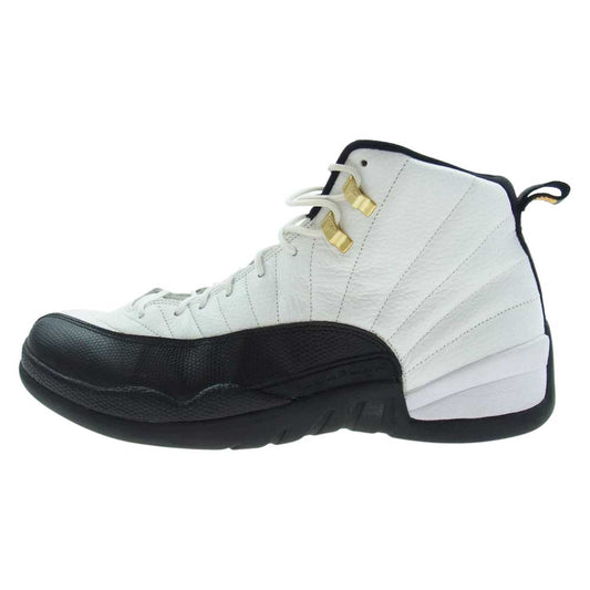 NIKE AIR JORDAN ナイキ ジョーダン 130690-125 AIR JORDAN 12 RETRO TAXI エアジョーダン 12 レトロ タクシー ハイカット スニーカー  ホワイト系 ブラック系 31.0cm【中古】