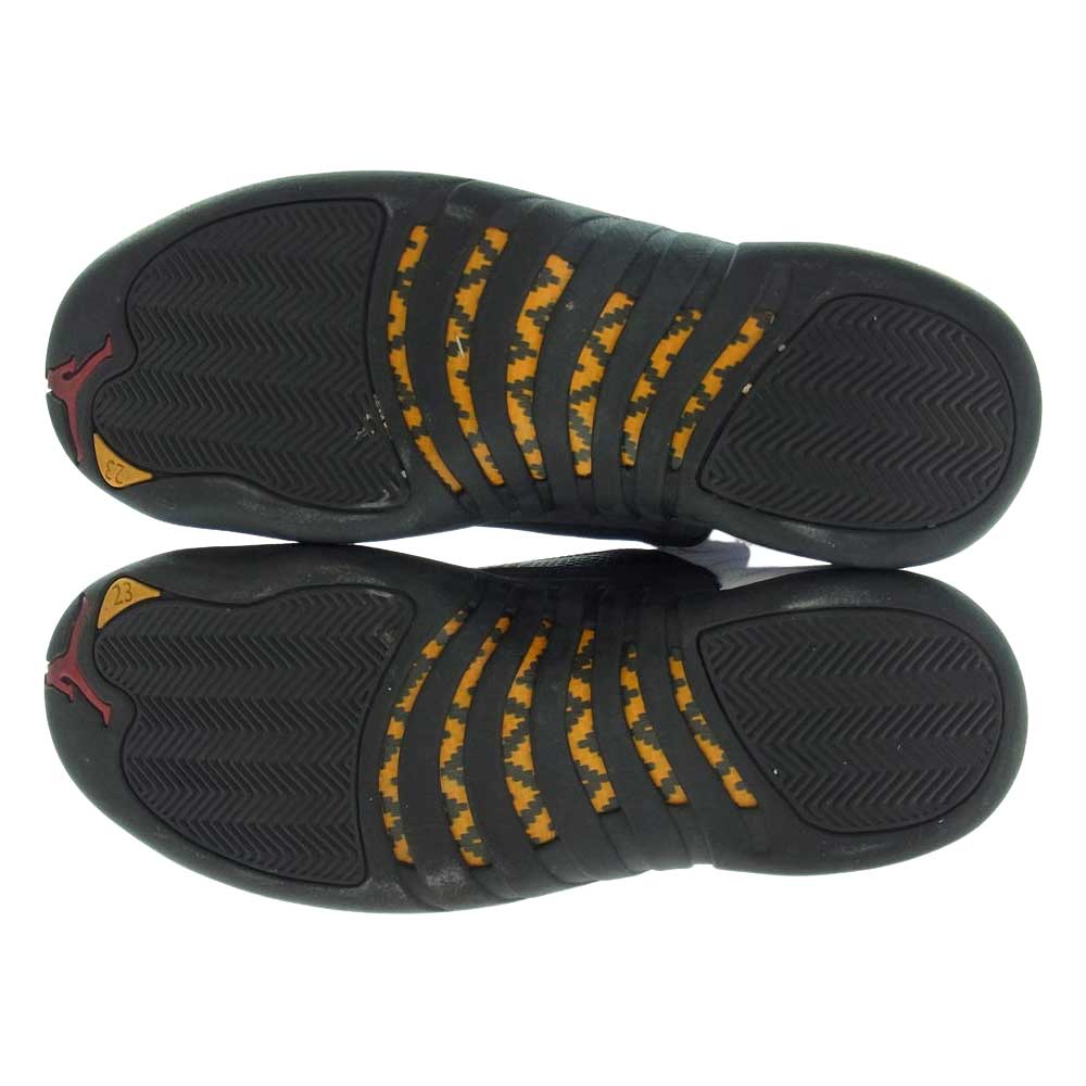 NIKE AIR JORDAN ナイキ ジョーダン 130690-125 AIR JORDAN 12 RETRO TAXI エアジョーダン 12 レトロ タクシー ハイカット スニーカー  ホワイト系 ブラック系 31.0cm【中古】