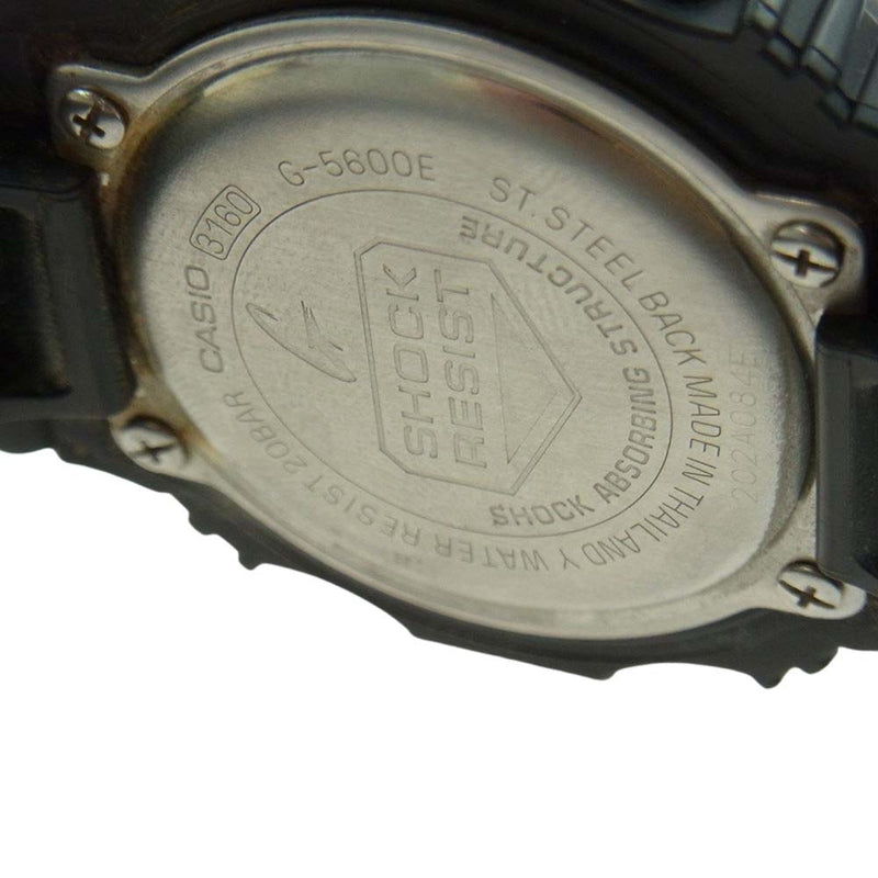 CASIO G-SHOCK カシオ ジーショック G-5600E-1JF ソーラー EL バック ライト タイプ 腕時計 ウォチ ブラック系【中古】