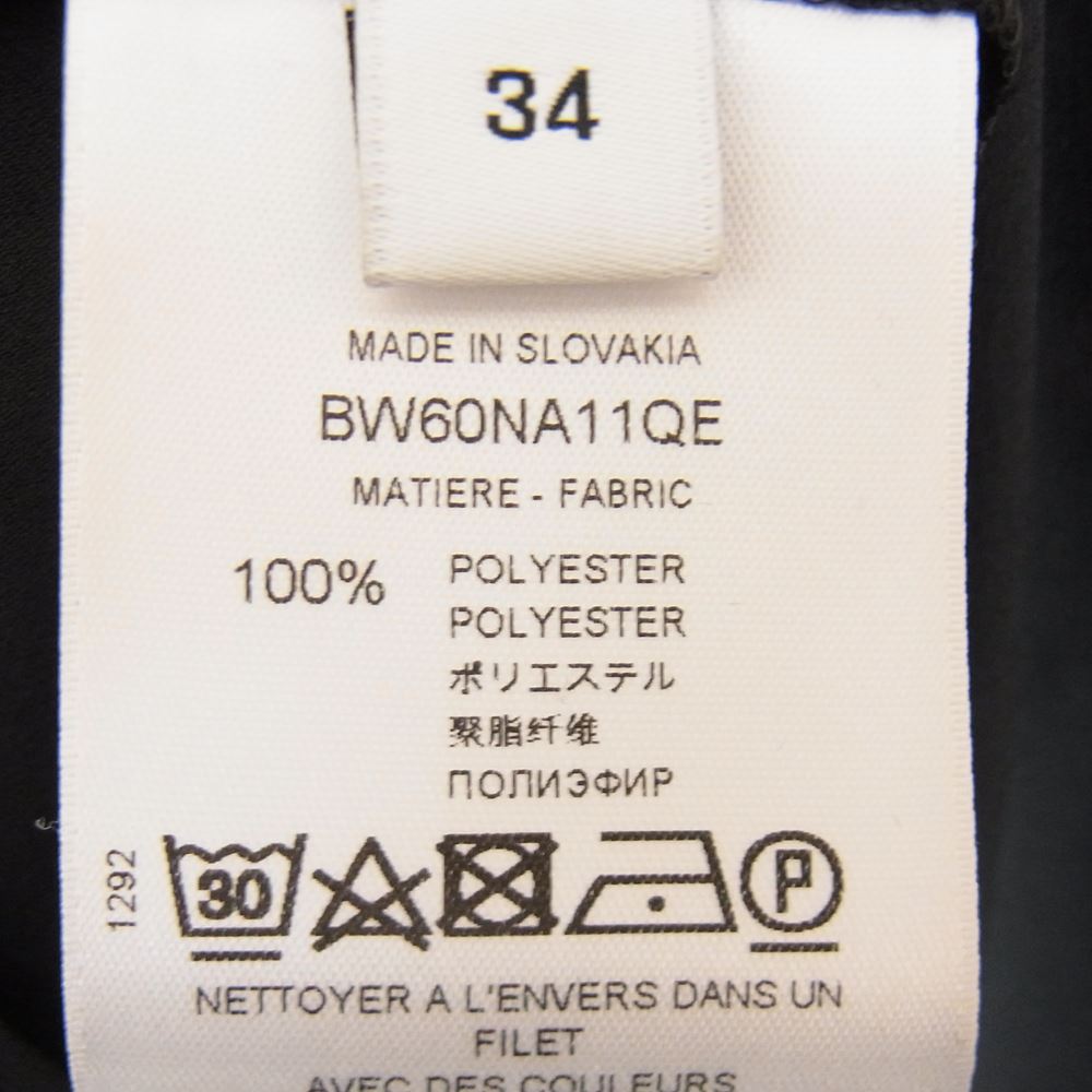 GIVENCHY ジバンシィ BW60NA11QE SHIRT TOP ブラウス シャツ ブラック ブラック系 34【新古品】【未使用】【中古】