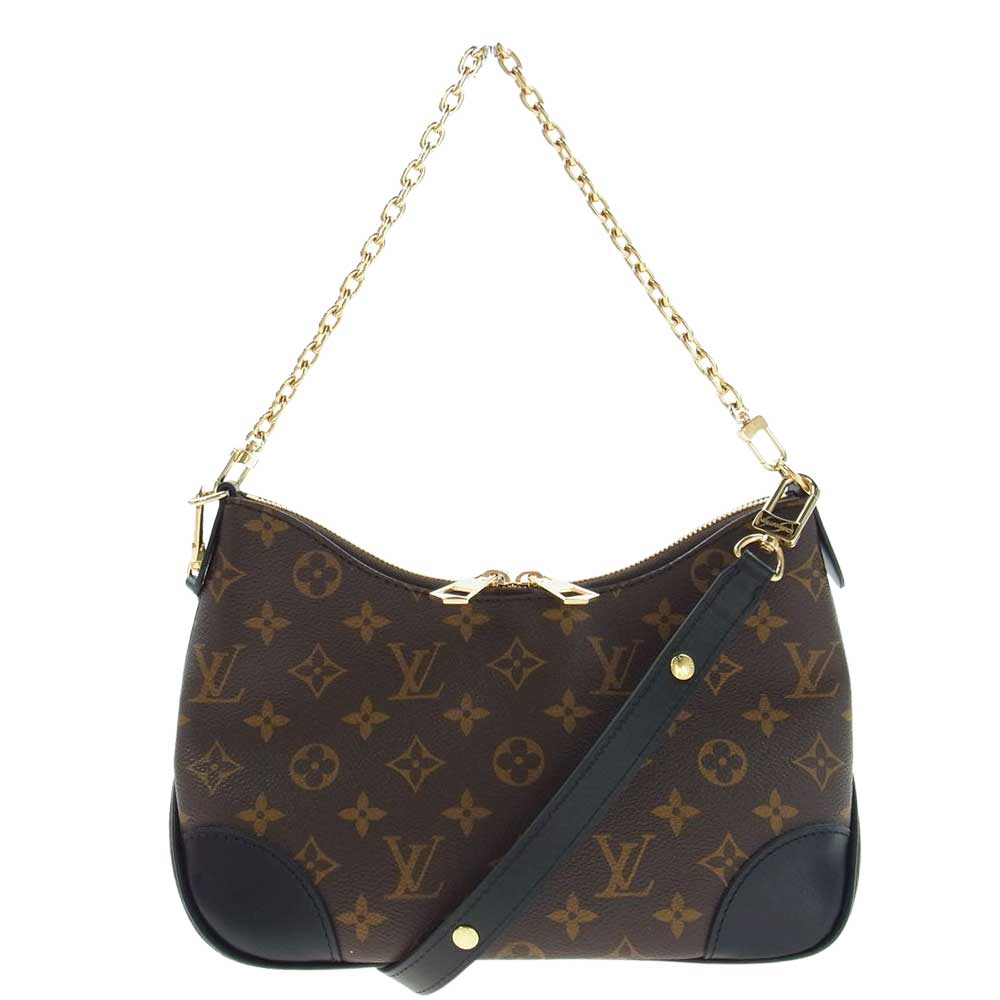 LOUIS VUITTON ルイ・ヴィトン M45831 モノグラム ブーローニュ NM 2WAY ショルダー ハンド バッグ ブラウン系【美品】【中古】