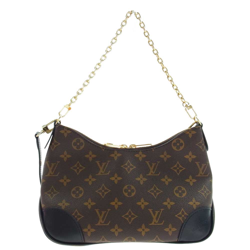 LOUIS VUITTON ルイ・ヴィトン M45831 モノグラム ブーローニュ NM 2WAY ショルダー ハンド バッグ ブラウン系【美品】【中古】