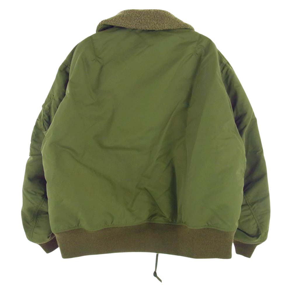 プロダクトトゥエルブ JOURNAL STANDARD ジャーナルスタンダード 別注 NYLON SATIN ブルゾン グリーン系 2【中古】
