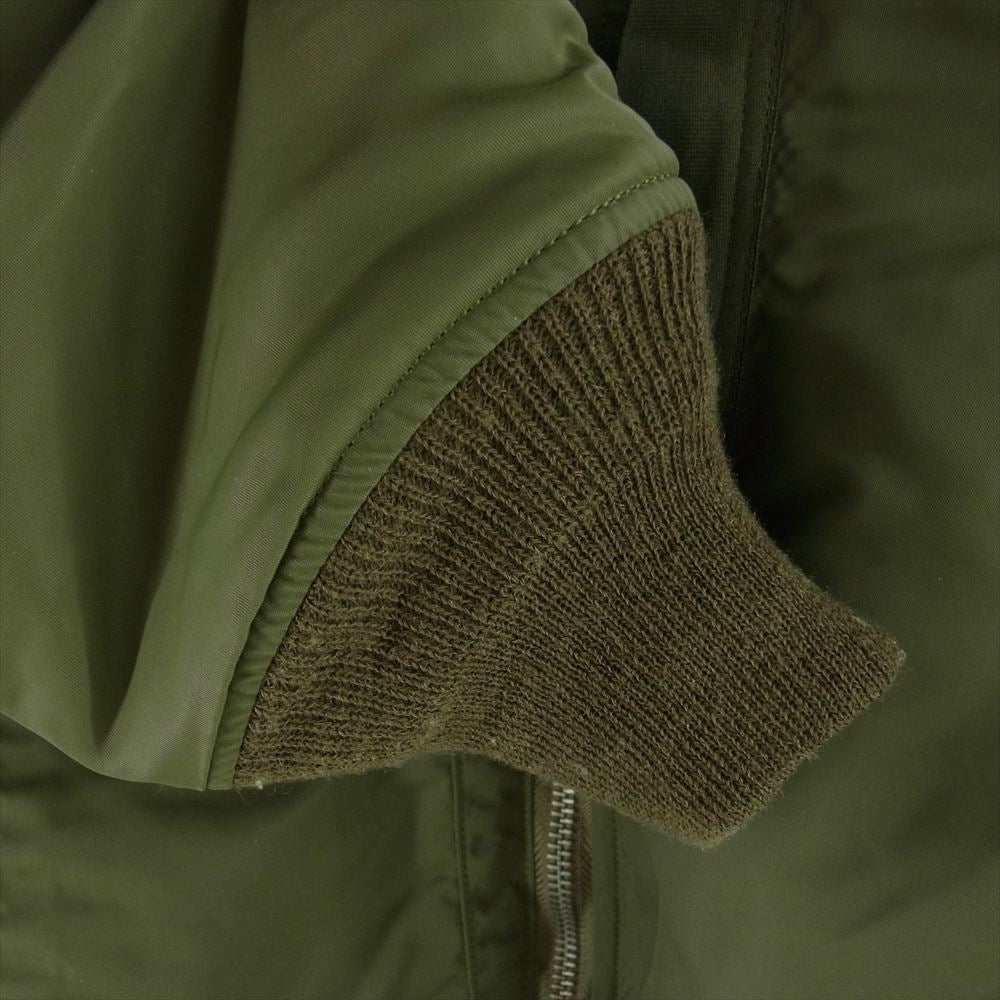 プロダクトトゥエルブ JOURNAL STANDARD ジャーナルスタンダード 別注 NYLON SATIN ブルゾン グリーン系 2【中古】