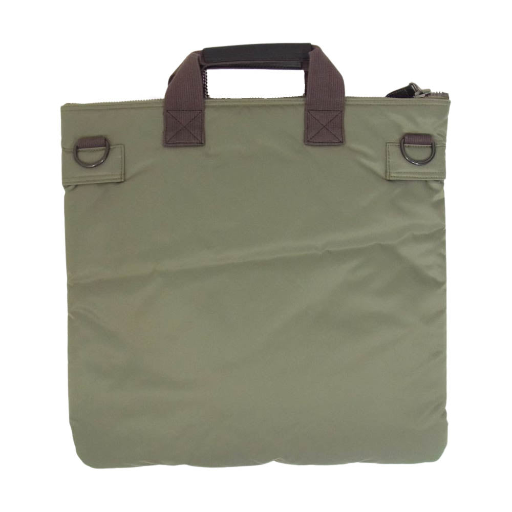 Buzz Rickson's バズリクソンズ × PORTER ポーター BRO2530 2WAY トート ヘルメット バッグ カーキ系【極上美品】【中古】